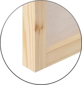 Parawan pokojowy 5-częściowy 225x172 Dwustronny dekoracyjny skandynawski bajkowy Kremowy Zimowe Królestwo Bajek