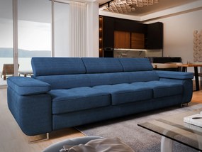 Masseno Sofa MOSINE z funkcją spania, Rozkładana sofa - Niebieski, POSO 05