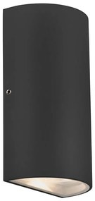 Nordlux - LED Kinkiet zewnętrzny ROLD LED/10,5W/230V IP54 czarny