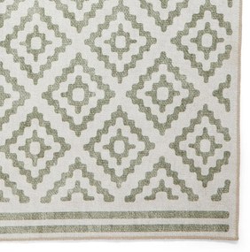 Zielony chodnik odpowiedni do prania 61x170 cm Coral Green – Think Rugs