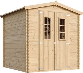 Drewniany domek ogrodowy - 3.53 m² - M343C