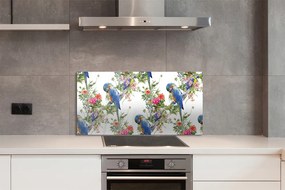 Panel Szklany Wiosenny Śpiew wśród Kwiatów