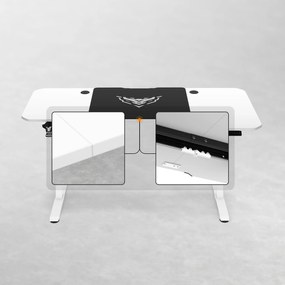 Biurko z regulacją wysokości DIABLO X-TENSIO 1600 białe