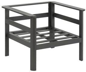 Zestaw aluminiowy NEW YORK dla 6 osób (antracyt)