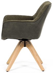 Zestaw krzeseł do jadalni HC-D7180 GRN2, 2 szt.