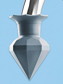 Zestaw dwóch silikonowych nakładek na kran DIAMENT czyści z kamienia i osadów