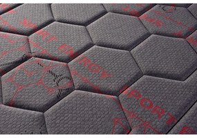 Twardy/średnio twardy piankowy materac dwustronny 90x200 cm Hexaflex Moon – Moonia
