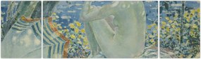 Obraz - Frederick Carl Frieseke, On the Bank, reprodukcje (170x50 cm)