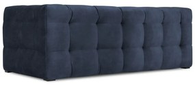 Niebieska aksamitna sofa Windsor &amp; Co Sofas Vesta, 208 cm