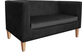 Sofa Monaco : Kolor nogi - Drewno, Kolor tkaniny - Kronos7/Poso135, Typ tkaniny - Kronos/Poso, Wysokość nogi - 15 cm