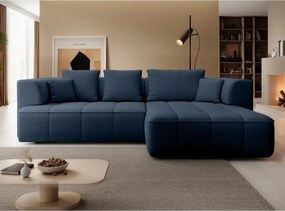 Narożnik ALBIO S Prawostronny z elektryczną regulacją siedziska, funkcja spania, wolnostojący w tkaninie EDEN 16 WERSAL