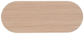 Stolik z blatem w dekorze dębu 40x100 cm Nude – Ixia