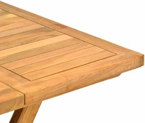 Składany stolik ogrodowy drewniany  50 cm