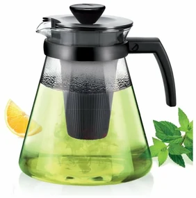 Dzbanek Teo 1,7 l, z sitkami do zaparzania, , 1,7 l