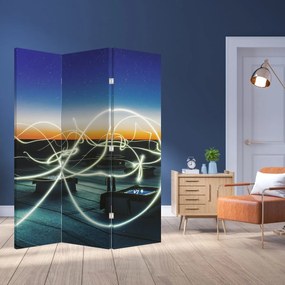 Parawan - Widok nieba z dachu (126x170 cm)