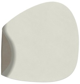 Mata stołowa ze skóry ekologicznej 37x44 cm Curve L Double Nupo – LIND DNA