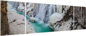 Obraz - Islandzka przyroda (170x50 cm)