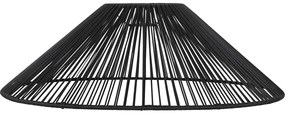 Czarny abażur ø 58 cm Vide – Star Trading