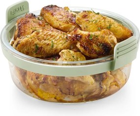 Szklana forma do pieczenia 20,5x19,5 cm – Lékué