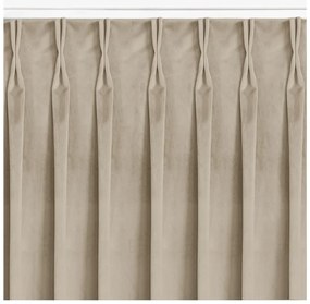 Kremowa zasłona 200x270 cm Vila – Homede