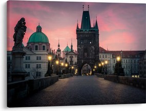 Obraz  - Na Moście Karola (70x50 cm)