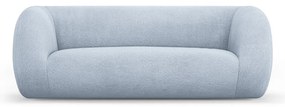 Jasnoniebieska sofa z materiału bouclé 210 cm Essen – Cosmopolitan Design
