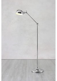 Lampa stojąca w kolorze srebra (wysokość 143 cm) Portland – Markslöjd