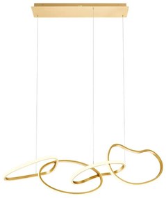 Redo 01-3389 - LED ściemnialny żyrandol na linku BIAS LED/90W/230V złoty