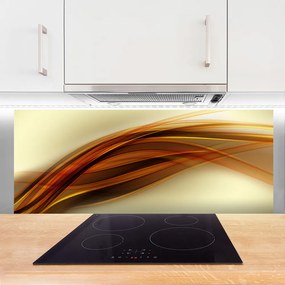 Szkło Ozdobne do Kuchni Nowoczesny Design Abstrakcyjny