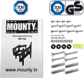 MOUNTY UCHWYT ŚCIENNY DO TV LCD PLAZMA 32-86 CALI