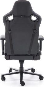 Czarny fotel gamingowy Chavez Halmar