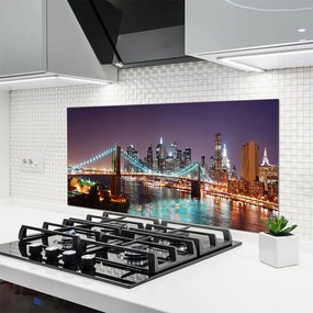 Panel Kuchenny Wieczorne Światła Wielkiego Mostu