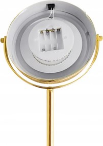 Lusterko Do Makijażu PREMIUM Kosmetyczne POWIĘKSZAJĄCE 10X Podświetlane LED