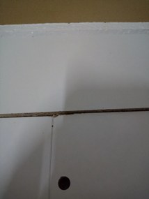 PROMOCJA Biały stół jadalniany z blatem w dekorze dąb sonoma MADO 120x80 II. klasa jakości