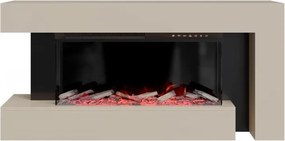 Nowoczesny kominek elektryczny do salonu Joxi