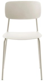 Białe krzesła zestaw 2 szt. Kirkland – Unique Furniture
