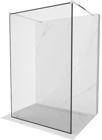 Mexen Kioto ścianka prysznicowa wolnostojąca 100 x 200 cm, czarny wzór 8 mm, chrom - 800-100-002-01-70