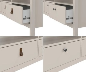 Szafka pod telewizor z szufladami Madrid, kaszmir mat