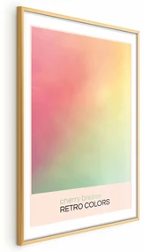 Plakat Cherry Brezee 40x60 cm z ramą złotą z marginesem ARTGEIST B