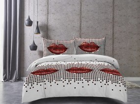 PrzytulneMieszkanie.pl PrzytulneMieszkanie.pl Pościel z mikrofibry LIPSY białe Rozmiar pościeli: 70 x 80 cm | 140 x 200 cm