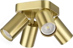 Ideal Lux - Oprawa punktowa LED DYNAMITE 4xGU10/7W/230V CRI 90 mosiądz