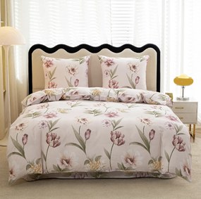 PrzytulneMieszkanie.pl PrzytulneMieszkanie.pl Pościel z mikrofibry BLOSSIA wzorzysta Rozmiar pościeli: 70 x 80 cm | 140 x 200 cm