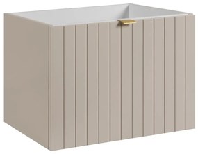 Szafka pod umywalkę HARMO 60 cm kaszmir półmat KROFAM