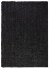 Czarny dywan z juty 60x90 cm Bouclé – Hanse Home