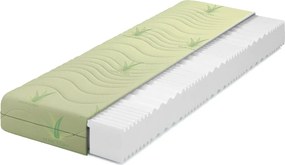 Materac piankowy z pokrowcem aloe vera 160x200 L7-N65