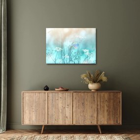 Obraz - Motyl w niebieskim (70x50 cm)