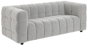 Kanapa 2-osobowa z tkaniny z bukli w jasno szarym kolorze LERICI od Pascal Morabito