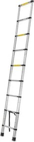 Drabina teleskopowa aluminiowa, 2,9 m, 2,9 m