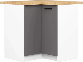 Szara narożna szafka kuchenna S7-Z53