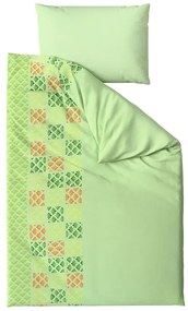 PrzytulneMieszkanie.pl PrzytulneMieszkanie.pl Pościel z mikrosatyny VELLARI, zielona Rozmiar pościeli: 70 x 90 cm | 140 x 200 cm